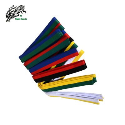 China Cheap Taekwondo Martial Arts Taekwondo Equipment Taekwondo Belt Colors For Sale for sale