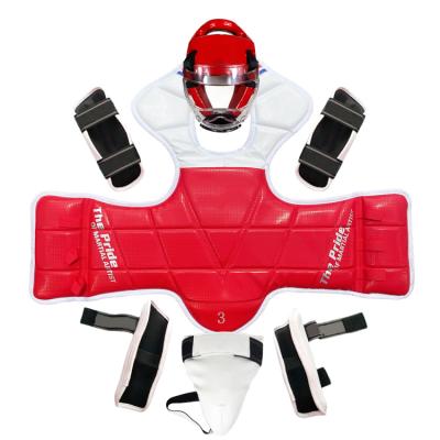 China Custom Best Price WTF Taekwondo Equipment Gear Chest Guard Protector Guard for Competition and Training 1-5# for sale