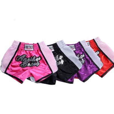 China 100% Polyester Sublimation Sublimation Custom Printed Make Your OWN Kick Boxing Shorts Men Women Muay Thai Muttahida Majlis-e-Amal Short Shorts for sale