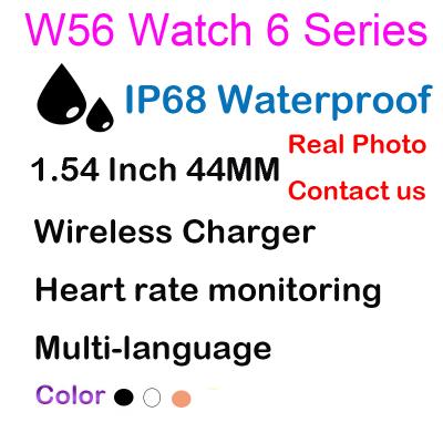 China Automatic Date W56 Smartwatch Wireless Watch 6 Series 1.75 Full Screen Touch Smart Watches BT Call Sport Smart Wristwatches for sale