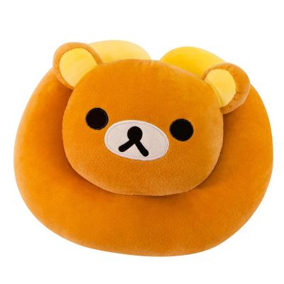 China 2021 New Portable 30x35cm Soft And Lightweight 100% Polyester Crystal Plush Nap Pillow For Sleeping And for sale