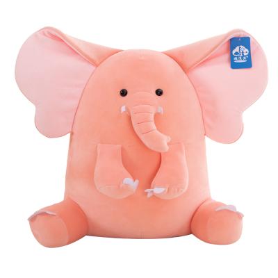 China Factory Wholesale Cozy Eco - Friendly And High - Stretch Soft Plush Elephant Toys for sale