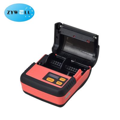 China Zywell Black and White Hot Sales Mini Portable 58mm Thermal ZM02 Impresora Handheld Barcode Label Sticker Printer for sale