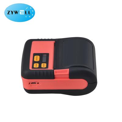 China Mini Zywell Android IOS Portable Handheld Thermal Printer for Receipt Bill Print Ticket 58mm Impresora Portatil for sale