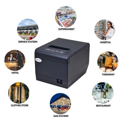 China 2020 hot selling black and white usb bluetooth printer wifi thermal printer pos machine 80mm receipt printer for sale