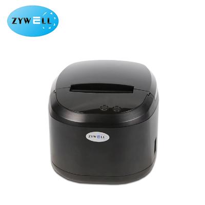 China Zywell 80mm Support MAC IOS Windows Android Linux Black And White Thermal Receipt Printer Bluetooth WIFI Printer for sale