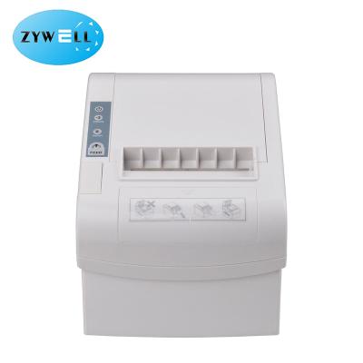 China 80mm POS receipt printer maker ZY806 restaurant kitchen order thermal printer bluetooth black and white wifi for sale