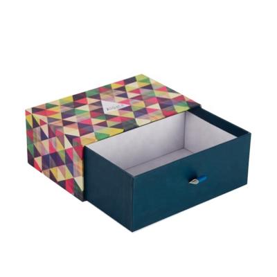 China Handmade Custom Drawer Boxes High Quality Paper Cardboard Drawer Box for sale