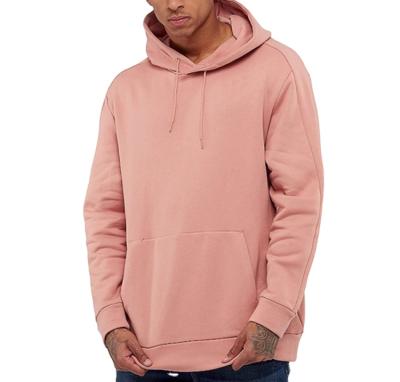 China High Quality Anti-wrinkle Mens Hip Hop Hoodies Sweatshirts Shear Fabric Winter Warm Pink Customize Cotton Oversized Hoodie for sale