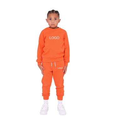 China Kids Boys Clothing Sets Custom Long Sleeve Children's Sweat Suits Sport 2 Piece Casual Wholesale Sports Tracksuit for sale