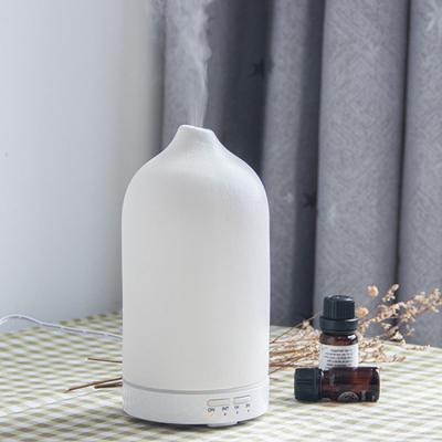 China Different Colors Household Dropshipping Humidifier Ceramic Essential Fragrance Home Ultrasonic Aromatherapy Essential Oil Diffuser for sale