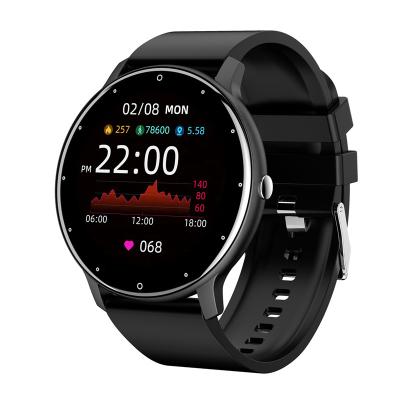 China Dropshipping Touch Screen Smartwatch Android Call Waterproof Women Heart Rate Smart Watch Blood Pressure Oxygen Smartwatch for sale