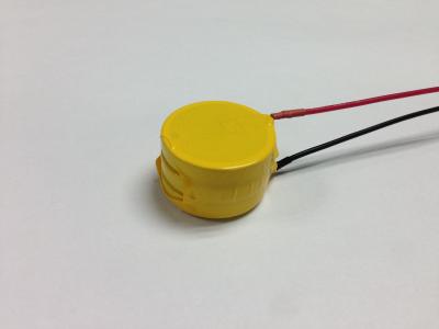 China 9V 290mAh button cell pack with lead for sale