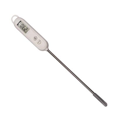 China Easy Freeze Meat Thermom BBQ Digital Thermometer Water Temperature Food Meat Oil Thermometer Timer Probe BBQ Cooking Thermometers for sale