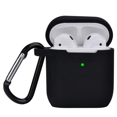 China For Inear Earphone Silicone Cover For AirPod 2, Premium Shockproof Skin Friendly Soft Silicone Case For AirPod 2 for sale