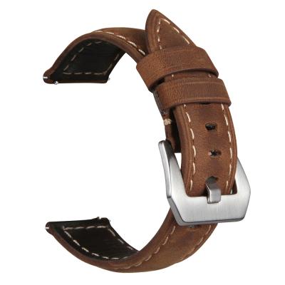 China 22mm Genuine Leather Replacement Watch Bands Band For Samsung Speed ​​S3 Frontier/Classic/Galaxy Watch Bands 46mm for sale