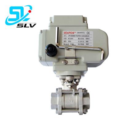 China General Electric 1000 Way Ball Valve METEC DC24V 110VAC DC12V 220V 2 for sale