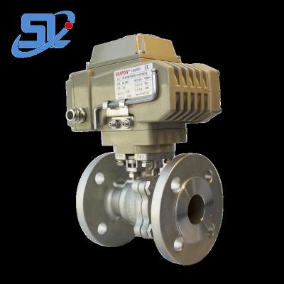 China DN15 Stainless Steel Carbon Steel Cast Iron Flange General Electric Ball Valve for sale