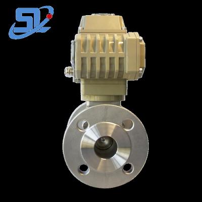 China Parameters of General Veapon Basic for Electric Flanged Ball Valve for sale