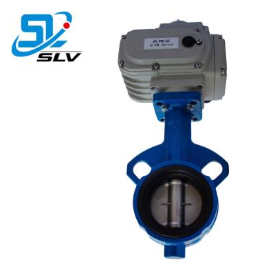 China General Electric Operated Soft Seal Regulating Butterfly Valve for sale