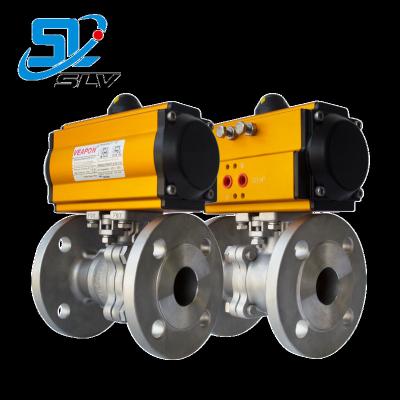 China General OEM Proportional Pneumatic Valve Standard Medium Temperature Single Acting / Double Acting Flow Control Steam NC; JIA for sale