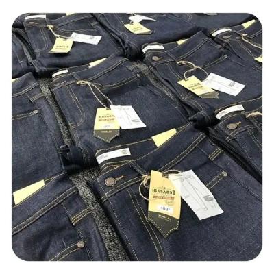 China Fashionable Used Clothing dlo made in china stylish used jeans men's skinny new model jeans pants stock bulk sale bale for sale