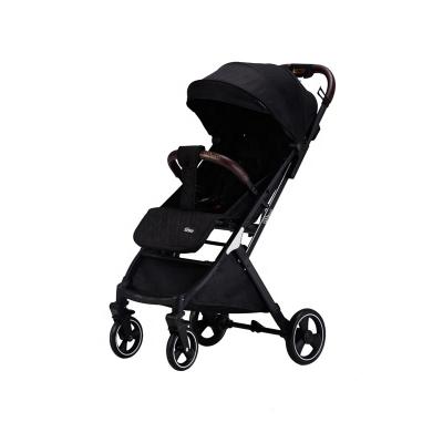 China China Wholesale Kids Light Weight One Step Canvas Folding Big Wheel Push Chair Baby Stroller Baby for sale