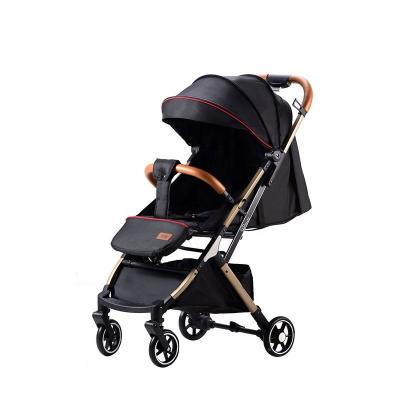 China Linen Wholesale cheap price new design one step folding portable high landscape lightweight baby strollers for sale