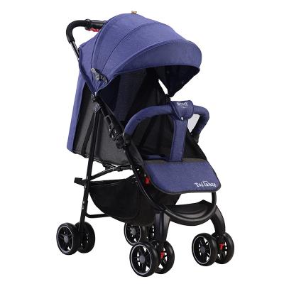 China Luxury Multifunction cheap price portable foldable light weight baby stroller 3 in 1 for sale