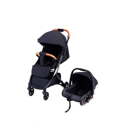 China Whole China Canvas Portable Folding High Landscape 3 in 1 Baby Pram Stroller for sale