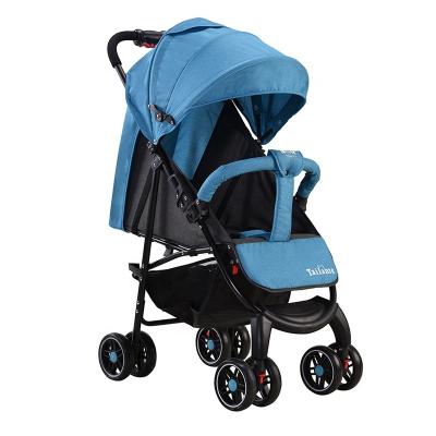 China China factory canvas 3 in 1 travel system foldable lightweight baby stroller for baby for sale