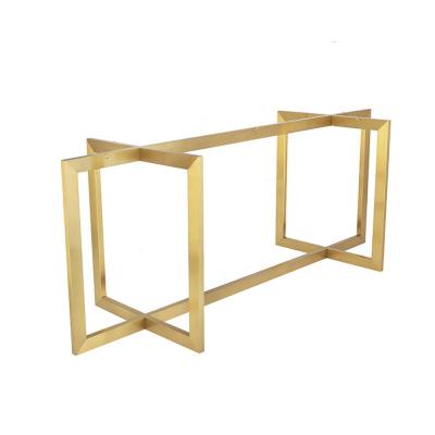 China High Quality Modern Metal Legs Dining Table Legs Stainless Steel Gold Iron Metal Modern Table Legs For Coffee Table With Metal Legs for sale