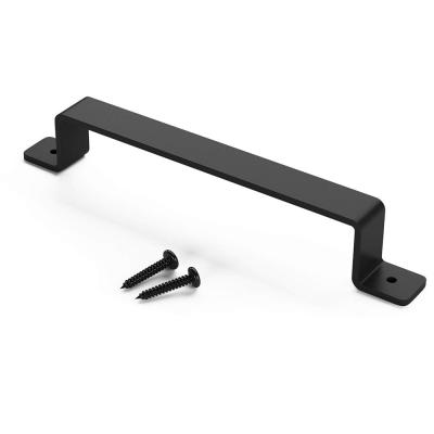 China Modern Black Metal Matt Black Nordic Style OEM ODM Cabinet Drawer Handle/Modern Furniture Hardware Pull Handles for sale