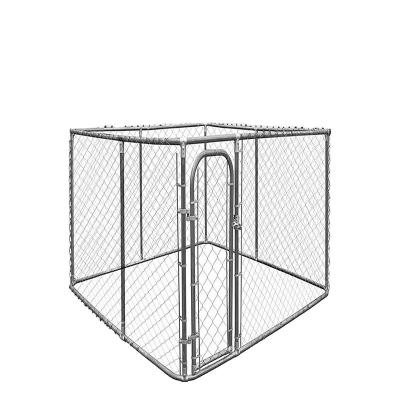 China Breathable Professional Stainless Steel Veterinary Equipment Modular Breeding Animal Pet Cage With Solid Walls Dog Cage for sale