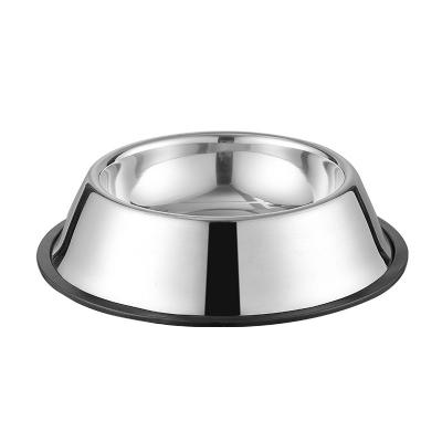 China Sustainable Low price slow feeder pet bowl stainless steel feeder pet dog bowl food contact materials pet bowls for sale