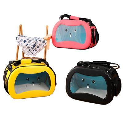 China Cats Cat Bag Pet Backpack Outside Portable Transparent Space Capsule Pet Bag Cat Breathable Backpack Pet Carrier Bag for sale