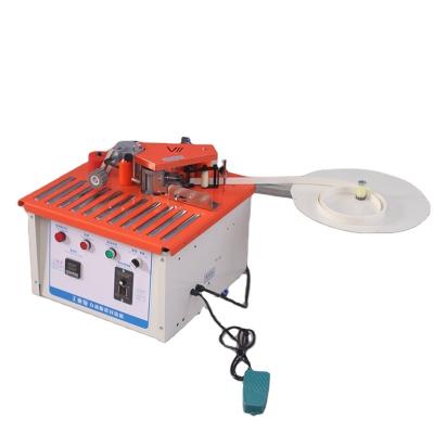 China 50mm China Cheap Small Table Portable Manual Curve Right Hand For Woodworking Furniture PVC Mini Edging Machine for sale