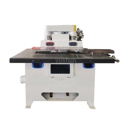 China VERTICAL Wood Ripping Saw Single Machine Straight Line Ripping Saw With Laser Guide for sale