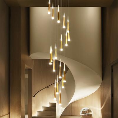 China Modern Luxury Nordic Chandelier Lamp Material Meteor Rain Chandelier for sale