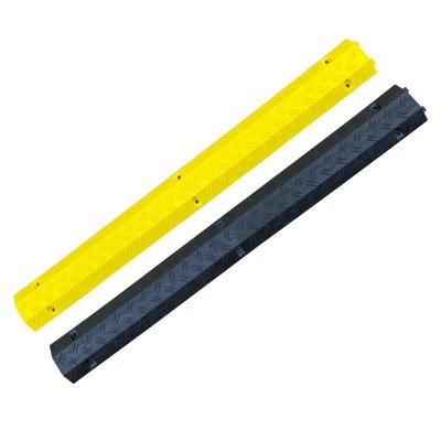 China Indoor Traffic Safety PVC1-channel Cable Protector Reducer Cable Wear-Resisting Cover for sale