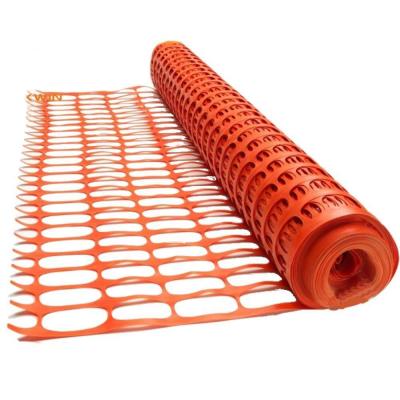 China Protective Orange Safety Net Construction Safety Fence Plastic Mesh Net Orange Barrier Fence for sale