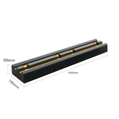 China 1000*190*90MM Dock Warehouse Anti-collision Strip Wear-resisting Anti-collision Block Unloading Platform for sale