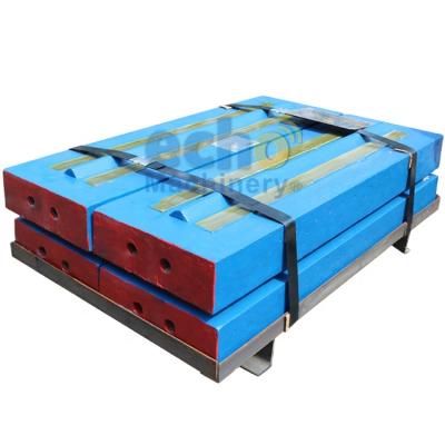 China energy & LT1110 Mining Blow Bars Wear Liner Stone Crusher Replaceable Spare Parts for sale