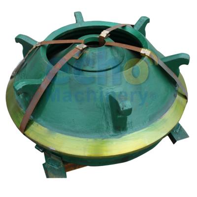 China energy & GX130 Mn22Cr2 Mining Cone Crusher Spare Parts TC51 Concave And Mantle for sale