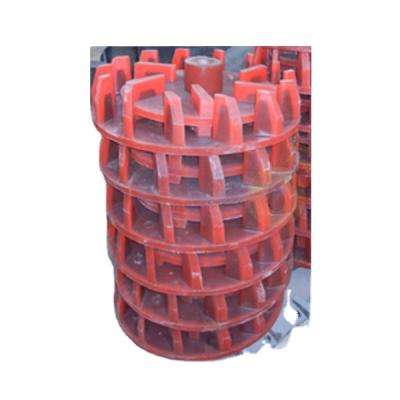 China Good natural rubber impeller for flotation in benefication factory for sale