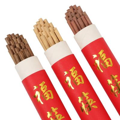 China Sustainable Wholesale paper wrapped chopsticks paper wrap fujian xianyou wooden chopsticks for sale