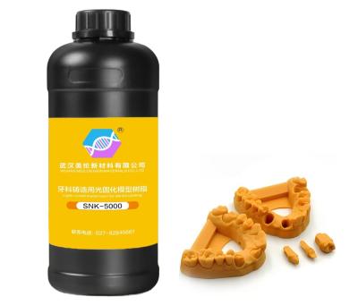 China High Precision Digital 3D Printing Materials Dental Resin 3d Printing for sale