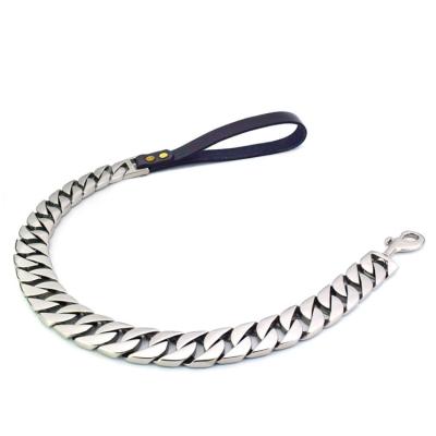 China Viable Custom Pet Products Dog Chain Leash Metal Chain Dog Leash for sale