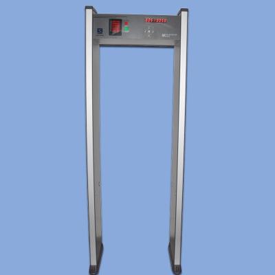 China 6 Zones 99 Sensitivity Arched Walk Through Metal Detector Gate XLD-II XLD-II à venda