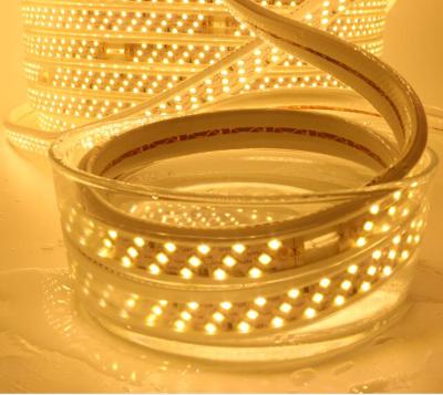 China Residential LED Strip Lights 220V SMD2835 For Home Decoration 100m European Led Strip Lighting 180led IP67 Flexible Light for sale